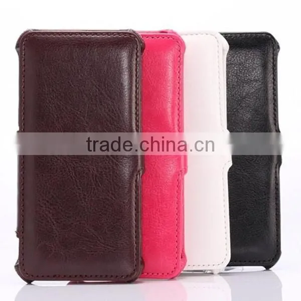 New desigh PU leather phone shell protective phone case flip leather holster for iphone 6