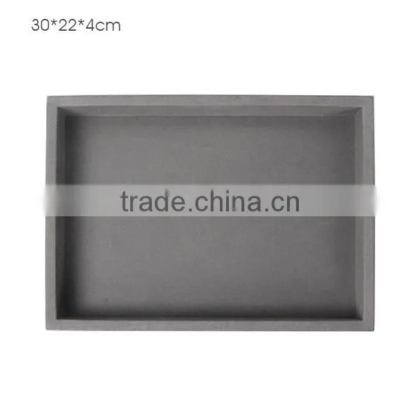 Luxury vintage storage rectangular tray Home and hotel marble tray