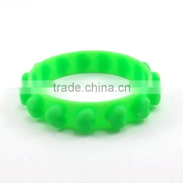 Mixed Colors Silicone Elastic Bands Bracelets