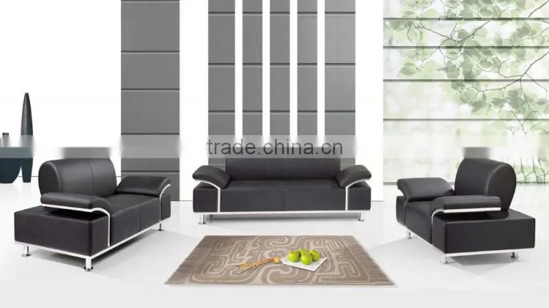 Leather sofa armchair (7218)