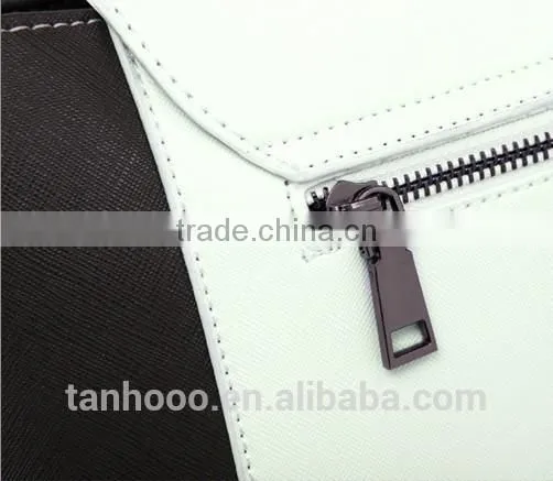 Korea fashion leather lady hand bags , leather women shoulder hand bags, fancy leather girls tote hand bags
