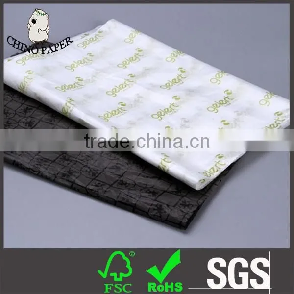 High quality color printed wrapping tissue paper