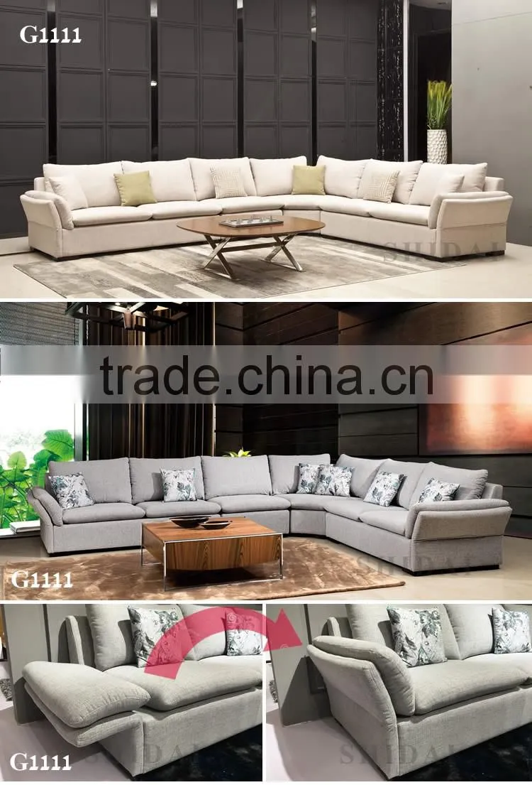 Foshan Furniture New Model Sofa Sets Pictures Latest Corner Sofa Design