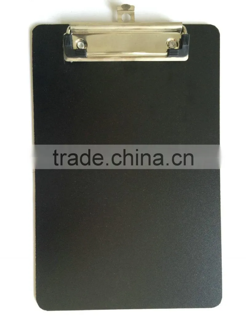 Melamine double-sided black clipboard for school and office use