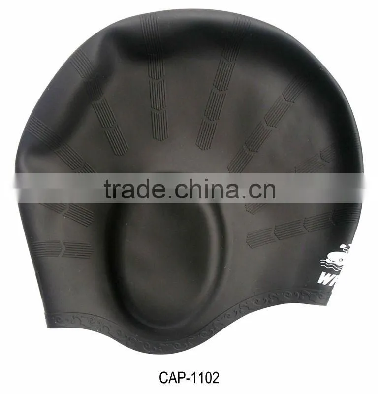 Waterproof swimming caps custom swim caps no minimum (CAP-1100)