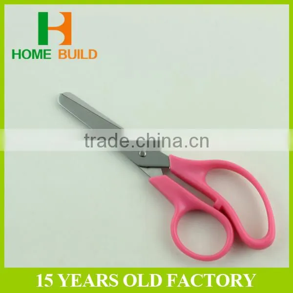 Factory price HB-S5016A DIY curved handle paper cutting scissors