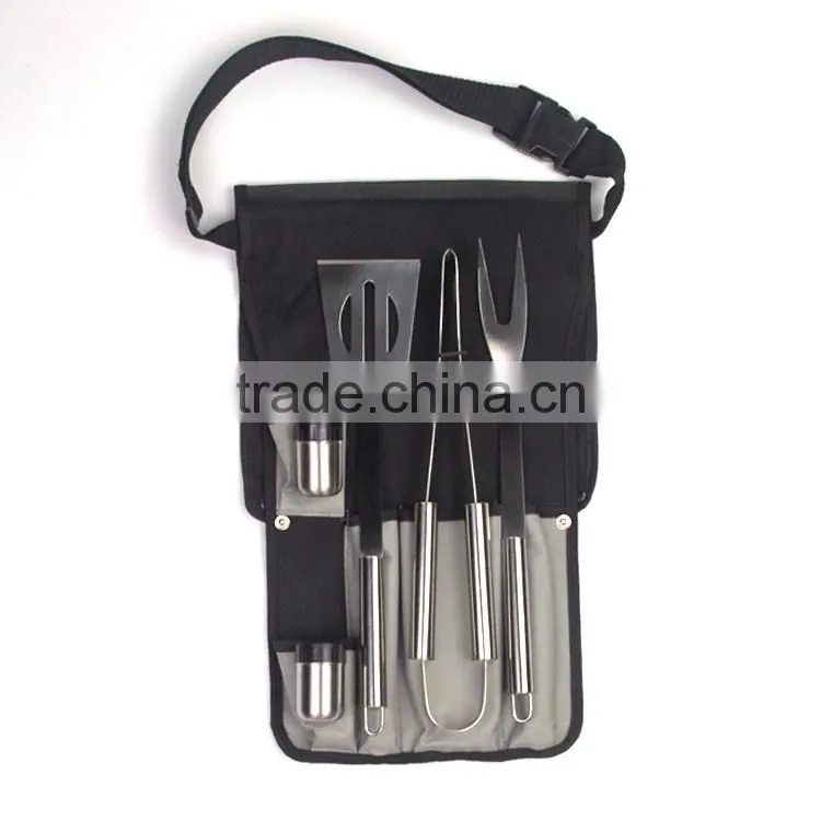 2pcs high quality stainless steel portable high quality with silicone handle