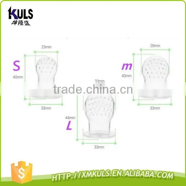 Manufacture wholesale silicone baby swalloew feeder pacifier