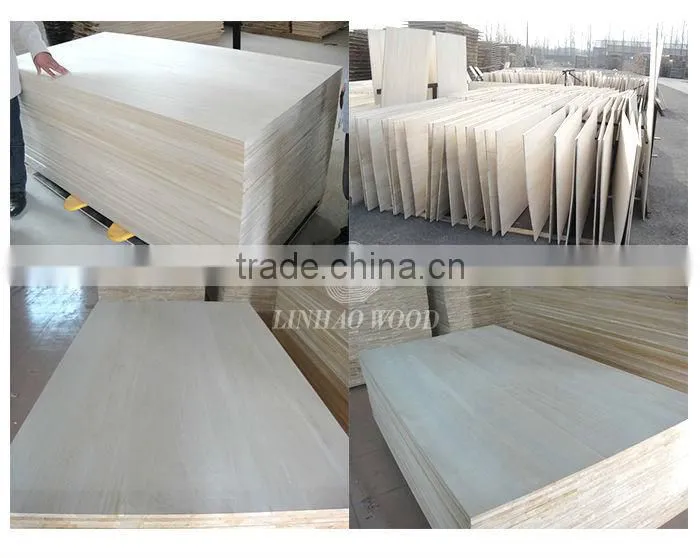 Factory-supply wooden board , paulownia wooden wall panel , solid wood wall panel