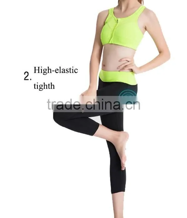Promotional Confortable Quality Elastic sexy Gym Wear fitness Yoga Pants