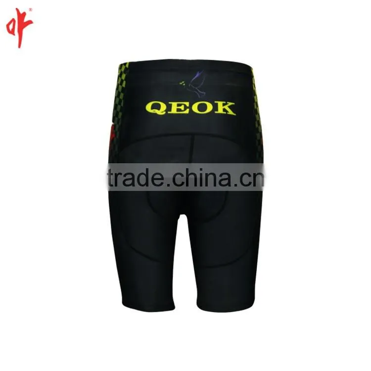 Custom cycling short, coolmax cycling padded short