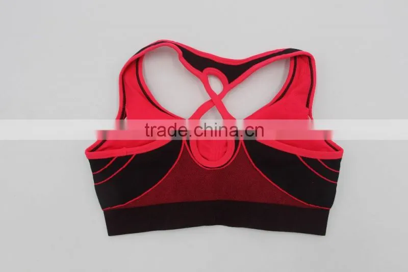 High quality seamless sports bra OEM in 5 colors