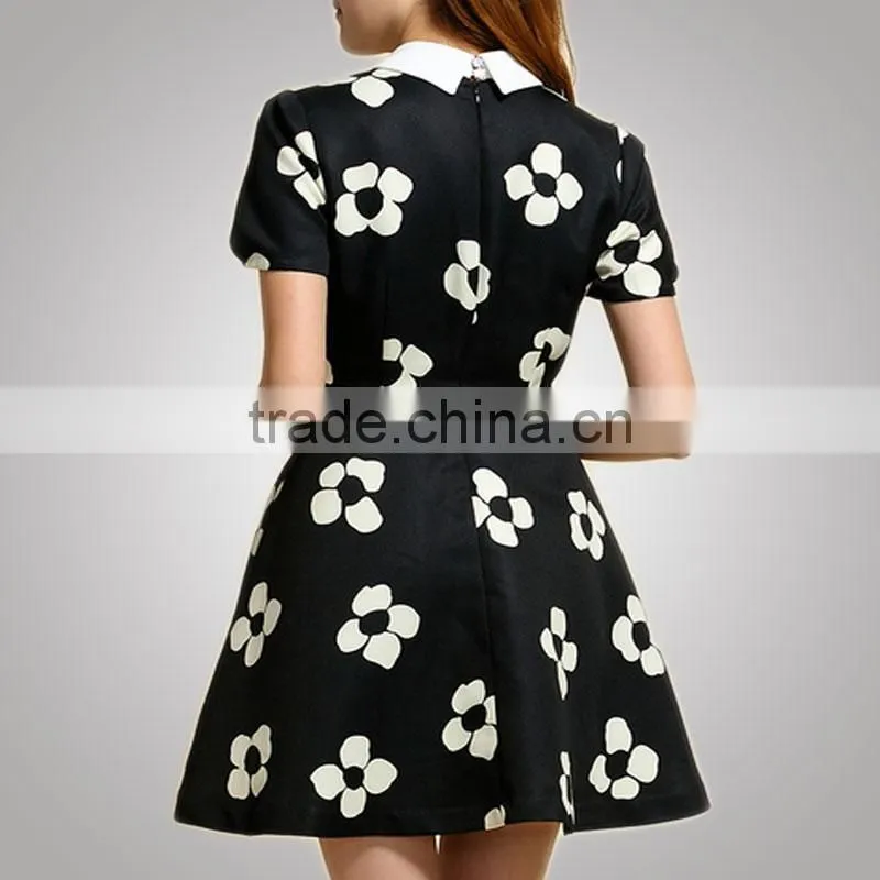 Colorful Sweet 2017 Fashionable Handmade Dress For Grils Summer
