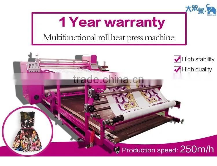1.2m 1.7m 1.9m size roller sublimation heat press machine