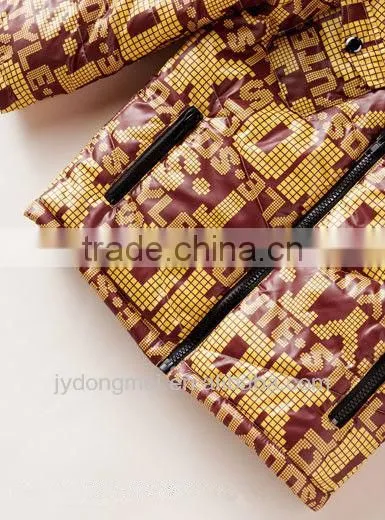 boys print down jacket