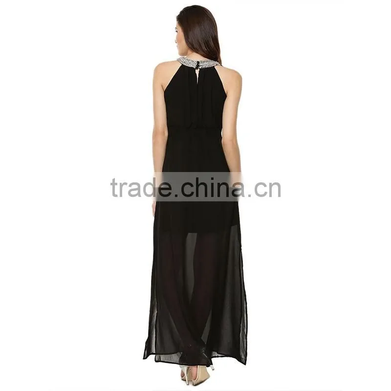 Chiffon maxi cocktail dresses mint long dress new style dress lady