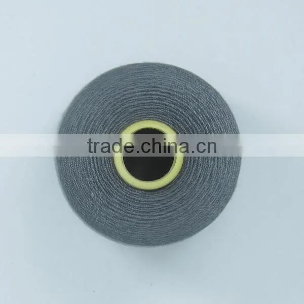 hot 100% spun polyester sewing thread yarn color