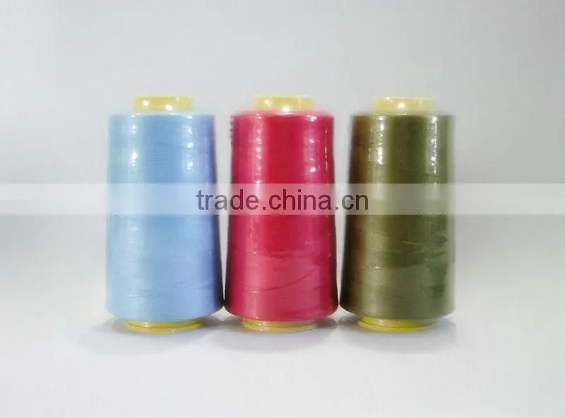 100% Spun Polyester Yarn Sewing Thread