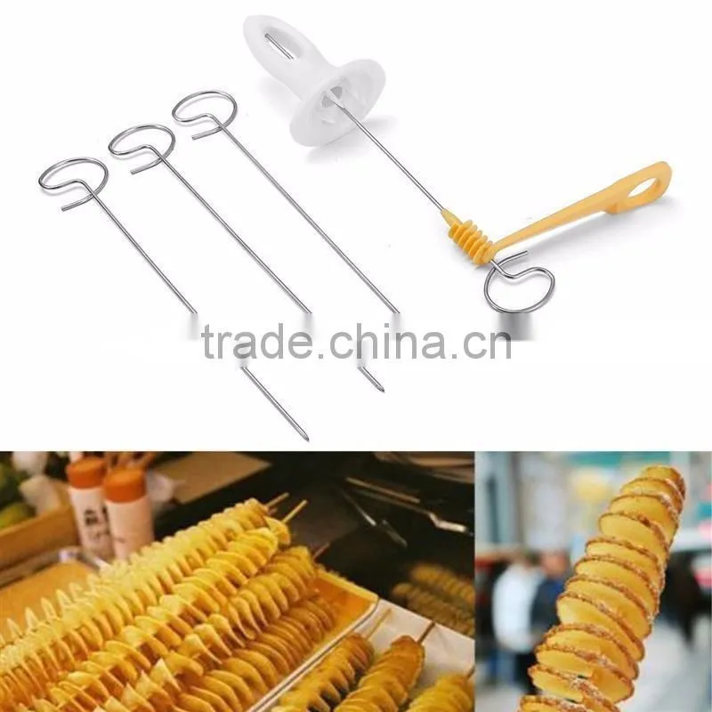 2017 New kitchen tools twister tornado spiral potato cutter