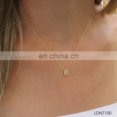 Fashion jewelry exquisite cool sideway cross necklace