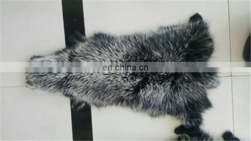 High quality genuine Raccoon fur skin for coat /garment