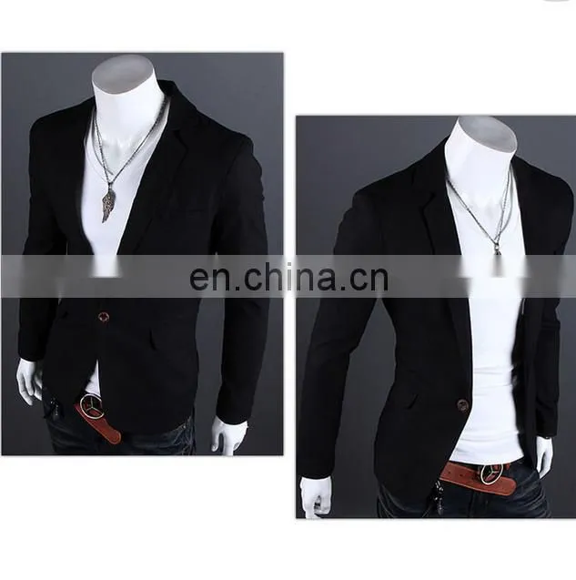 2017 Latest Fashion Western Formal Wear For Men Six Color Casual Slim fit One Button Suit Blazer Coat Jackets