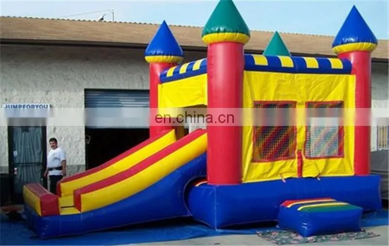 Paypal Accepted 0.55mm pvc tarpaulin inflatable castle jumper