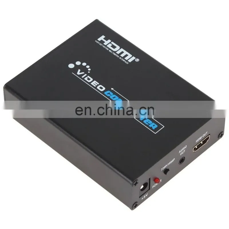 Full HD 1080P SCART to HD Converter With Scaler Adapter Box