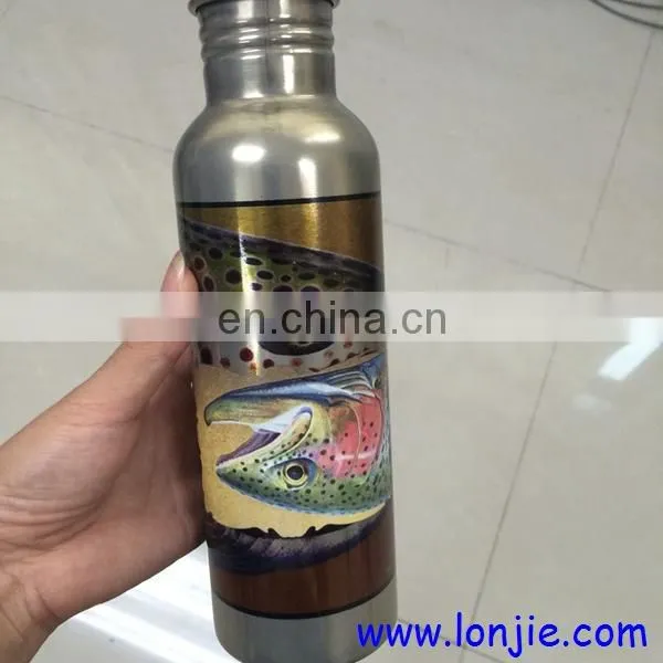 SLJET hot selling glass bottle cup uv flatbed inkjet printer printing machine