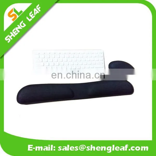 black with foam PVC mouse pad length about 46cm