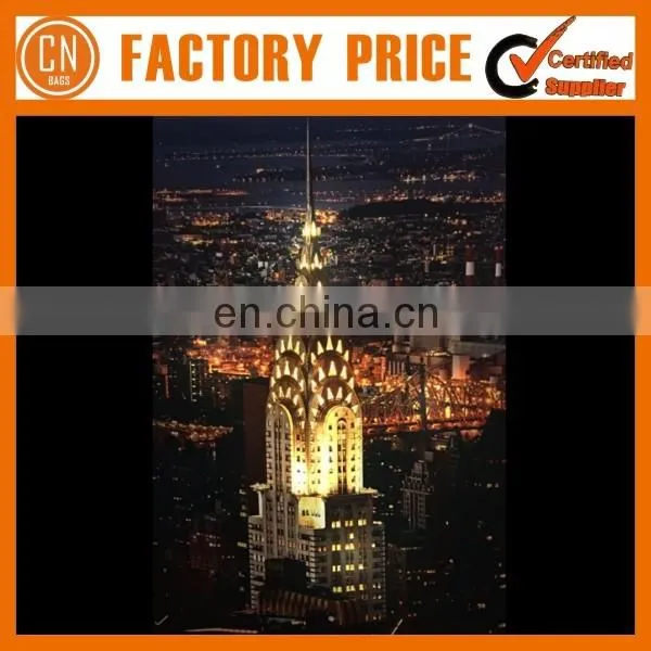 3D Customized Canvas and MDF LED Wall Murals