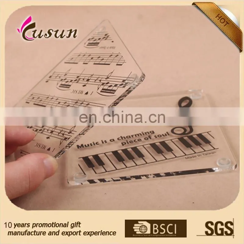 high quality craft good selling acrylic coasters for sale from china
