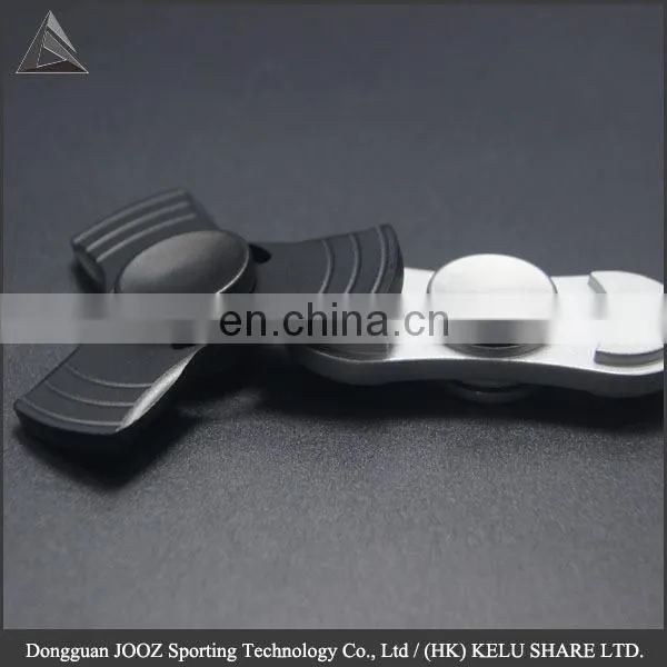 Nearly zero resistance long time spinning metal finger fidget spinner
