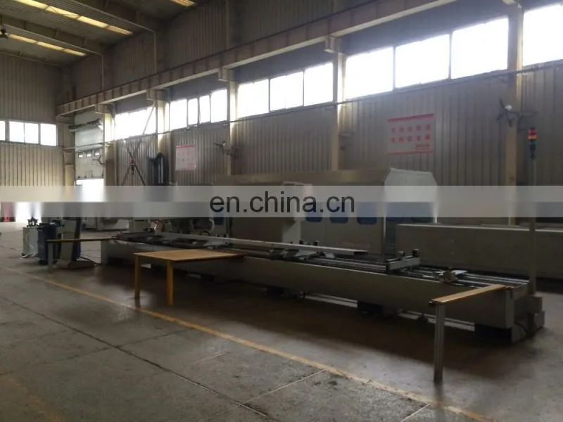Chinese famous best sell and competitive aluminum 5 Axis CNC Double Cutting Saw for Aluminum Curtain Wall machine