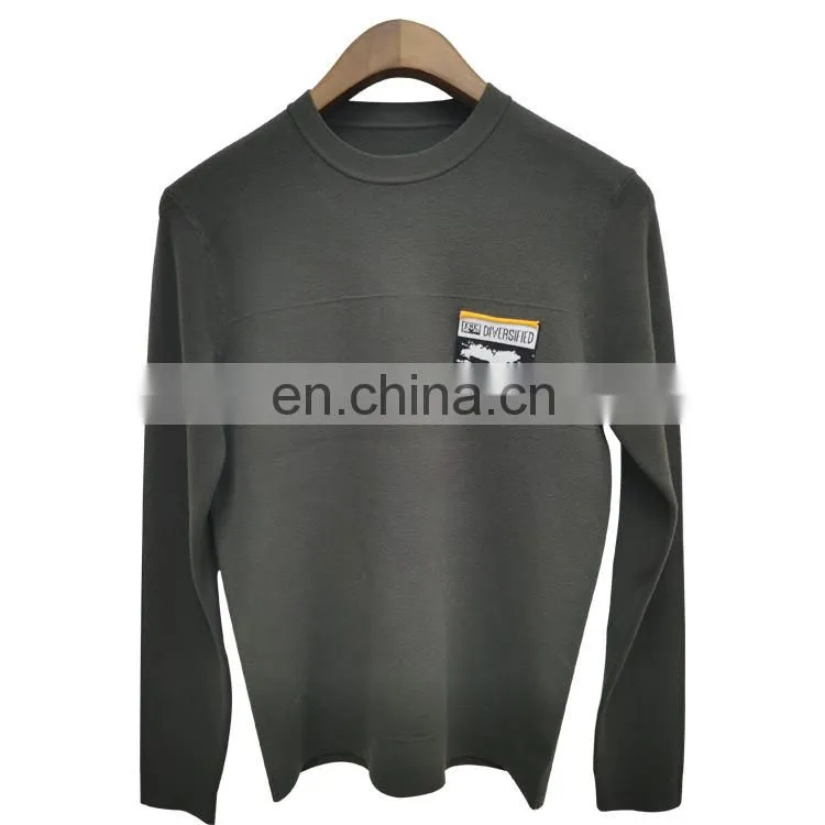 DiZNEW Wholesale Plain Man Latest Sweater Design without hood Sweatshirt Men