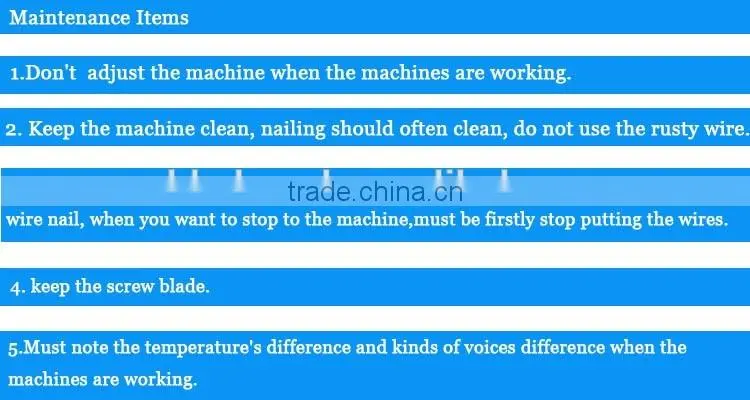 reliable quality steel nails making machine