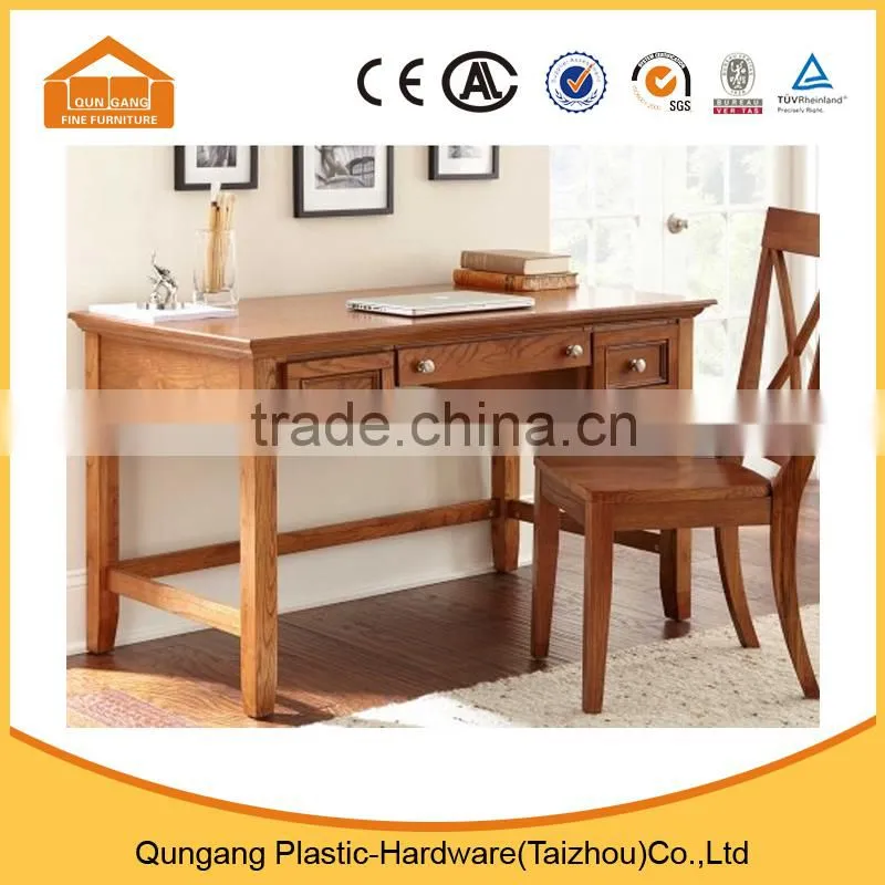 modern wooden office desk with drawers