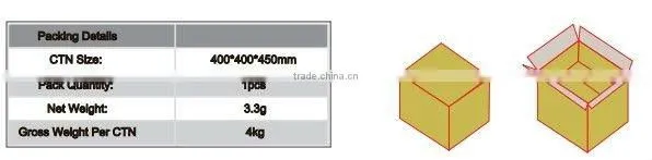 80W high power light weight outdoor industry LED high bay/work light