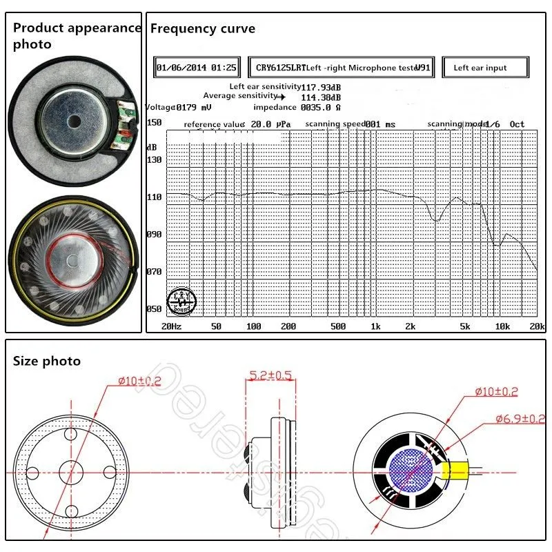 High Quality 40Mm Speaker Driver For Headphone