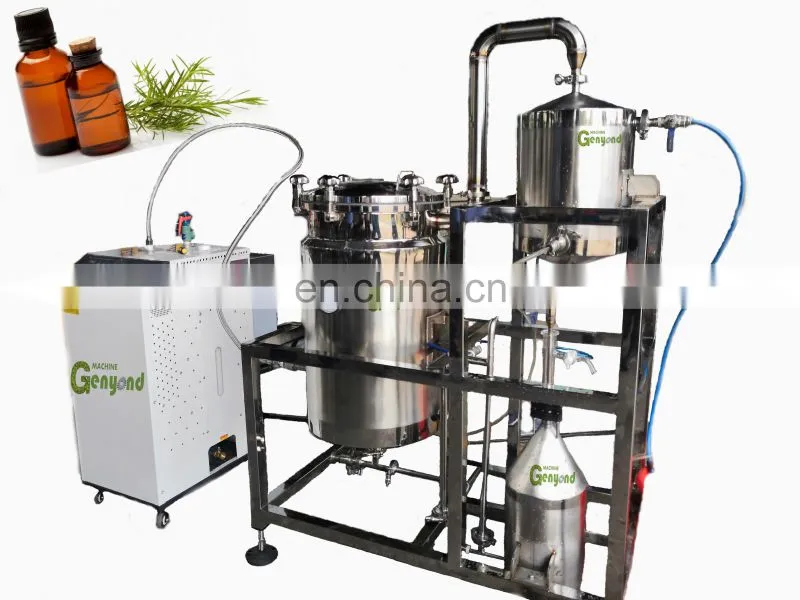 100L - 500L honeysuckle plant flower leaf essential oil extractor extraction machine essential oil distillation equipment