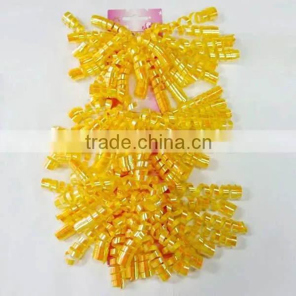 HOT Sale !Curly Ribbon Bow With Clip For Girls Kids Hair Decoration