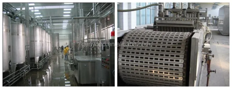 Factory Small Scale Stick Ice Cream Making Machine Cup & Cone Ice Cream Filling Machine Sliced Ice Cream Production Line