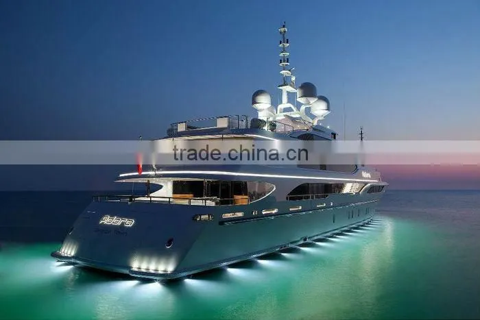 3W multicolor LED yacht/marine/underwater light,drain plug light TDDP,SS316,100%waterproof