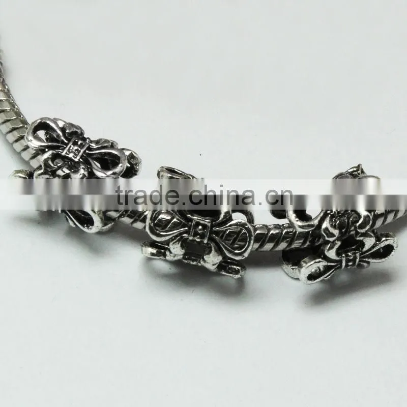 Lead Free Nickle Free Pdora Silver Tarnish Zinc Alloy Beads for Bracelets and Necklaces