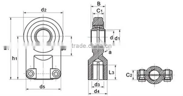 GIHO - K...DO Rod Ends for Hydraulic Components