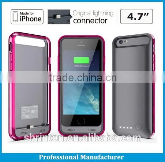 MFI Protective Battery Case 3200mAh External Power Bank Charger Case Backup Battery