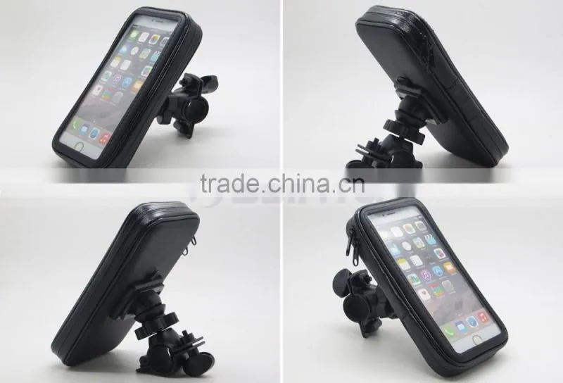 Outdoor Sport Waterproof Full Cover 5.5 Inch Bike Pouch Case for Smart Mobile Phone