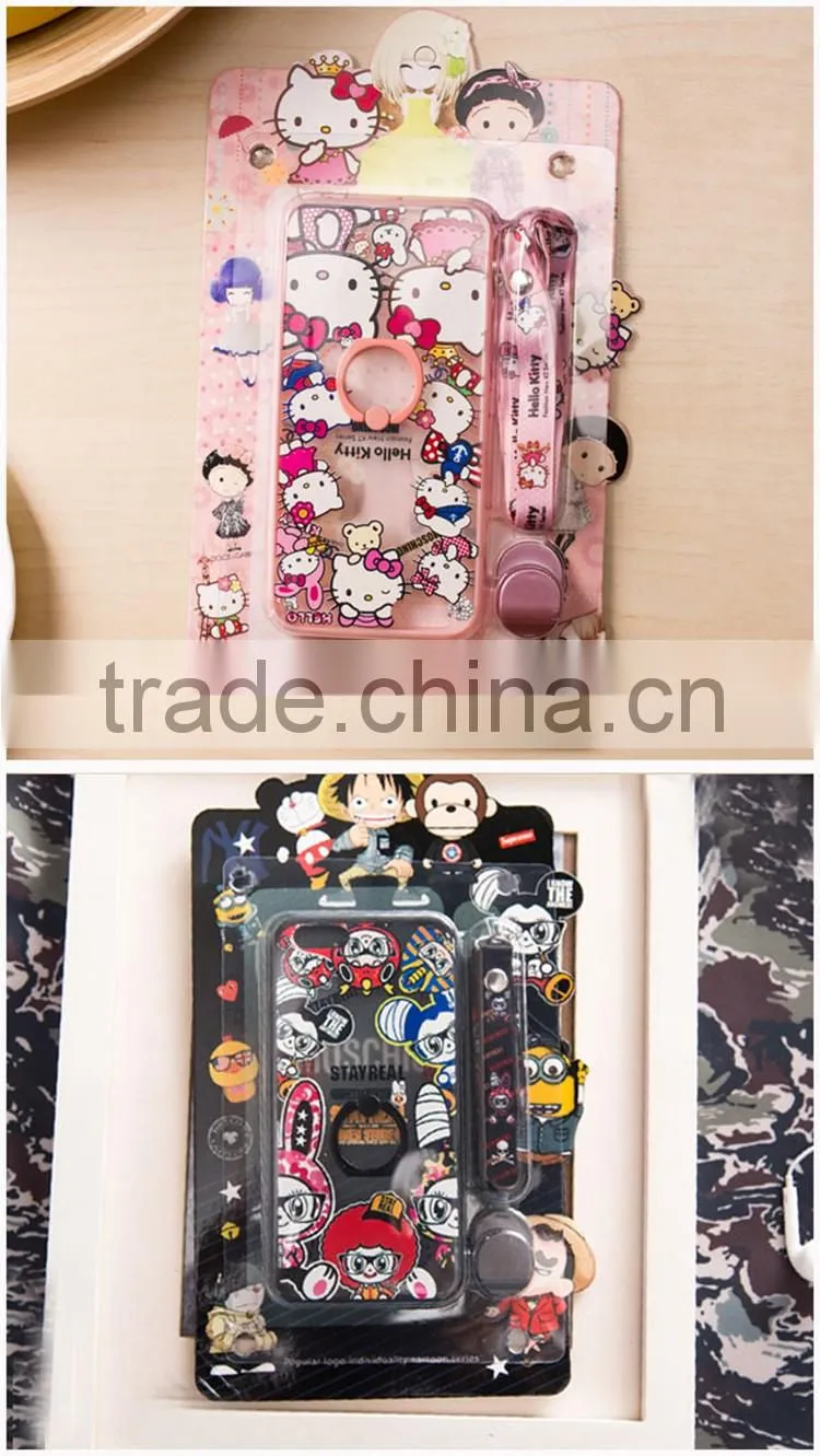 rotate 360 degrees mobile phone ring stent plastic finger ring mobile cases of tpu case smartphone cell phonecase for samsung s7