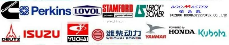 Cummins engine 125kva diesel generator set