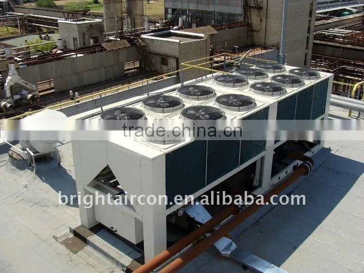 Air-cooled scroll chiller and heat pump, brightaircon